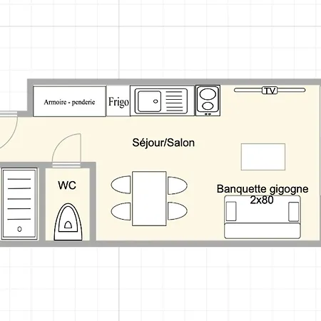 Appartamento Rénové Aux Saisies Pour 4 Pers, Terrasse - Fr-1-594-339