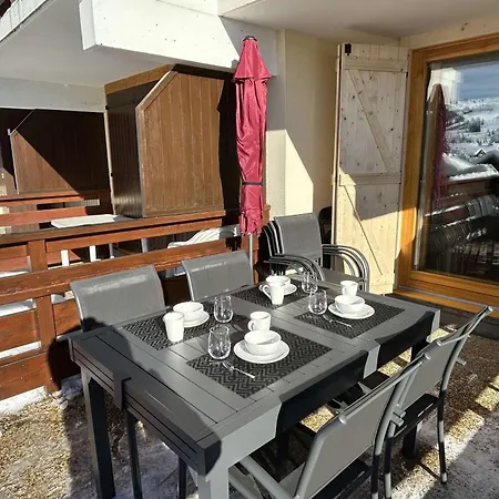 Rénové Aux Saisies Pour 4 Pers, Terrasse - Fr-1-594-339 Hauteluce